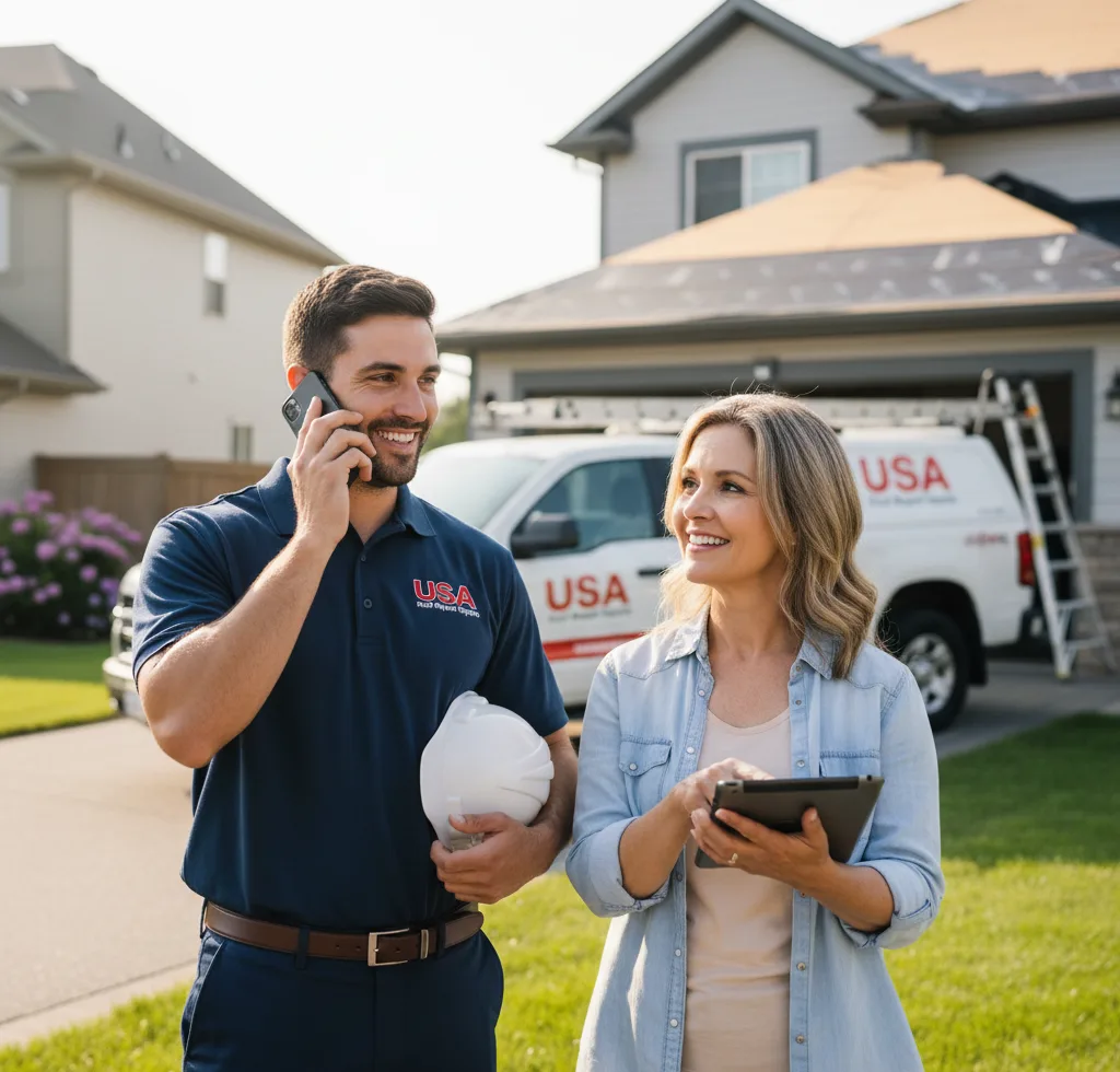 USA Roof Repair Experts customer support in Saddle River